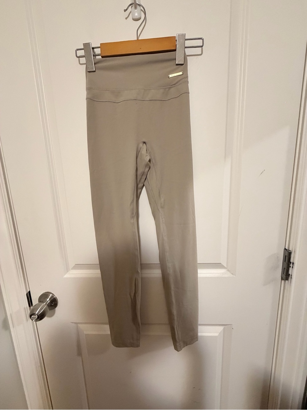 Gymshark Taupe High-Waisted Leggings